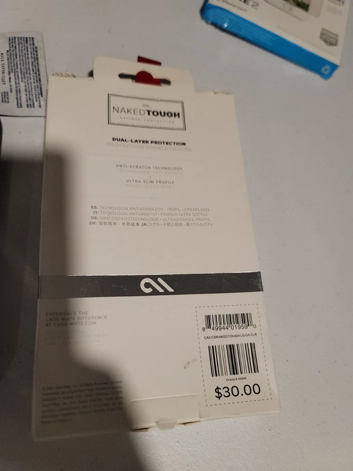 Funda Carcasa Mate Desnuda Resistente Antigolpes Transparente Delgada TPU para Teléfono LG G4 H810 Foto 2 de 4