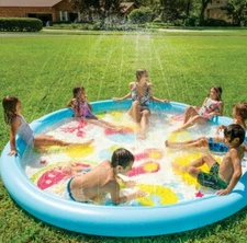 WOW Sports Inflatable Splash Pad New