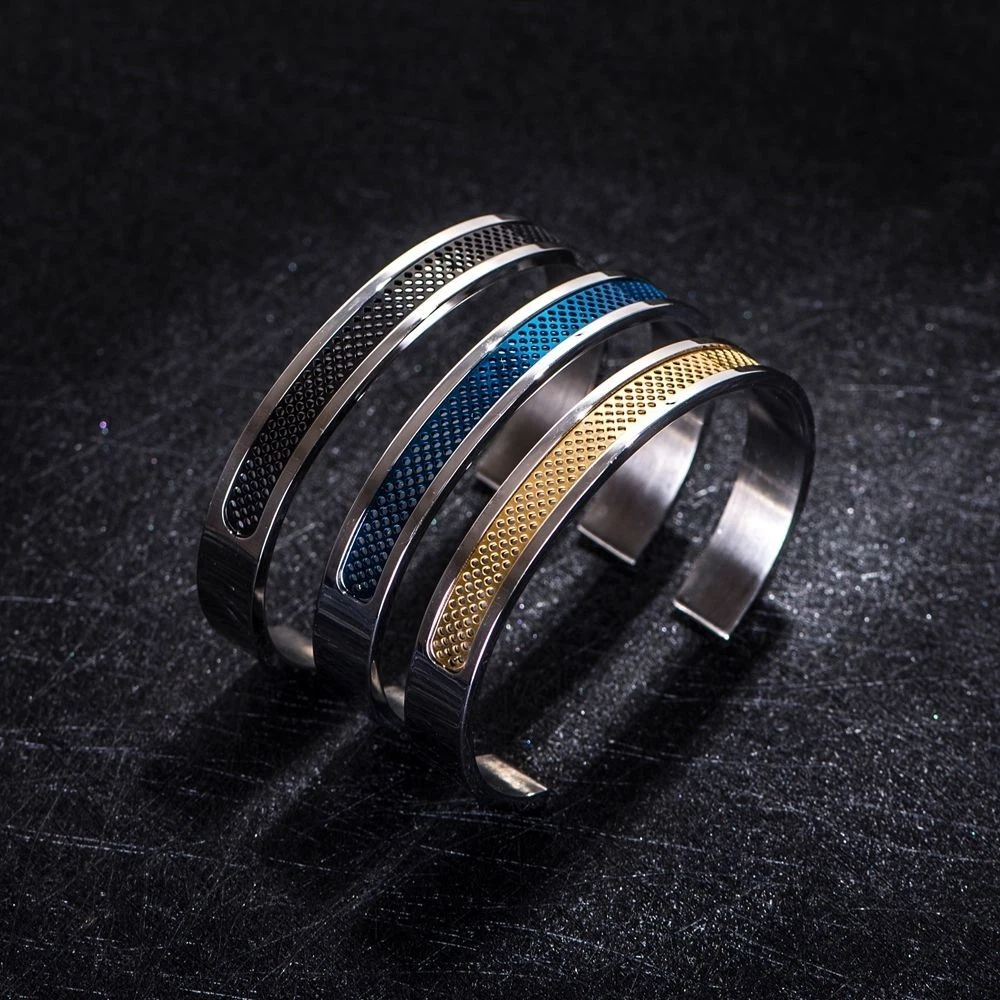Matón Poner la mesa Monótono Pulsera de lujo de acero inoxidable para hombre, brazalete de oro, joyería | eBay Matón Poner la mesa Monótono Pulsera de lujo de acero inoxidable para hombre, brazalete de oro, joyería | eBay