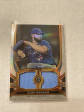 2023 Topps Tribute Alek Manoah Game Used Dual Jersey Orange  #21/25