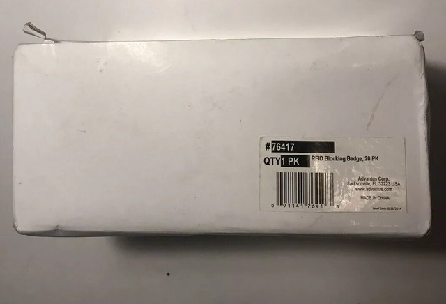 Advantus 76417 Secure-two Card RFID Blocking Badge For Sale Online - View #6