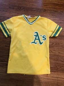 a's yellow jersey