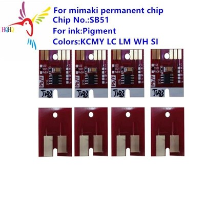 SB51 Pigment Permanent Chip for Mimaki JV3 JV5 Printer for Wide Format Cartridge