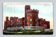 Ex-Governor Warren Lippet's Residence, Newport, Rhode Island, Vintage Postcard