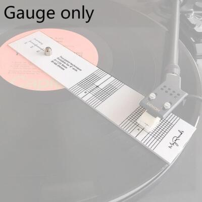 Phonograph Cartridge Stylus Alignment Protractor Tool Gauge Calibration F9B2