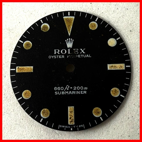 GENUINE VINTAGE ROLEX 5513 SUBMARINER ORIGINAL MATTE DIAL #419