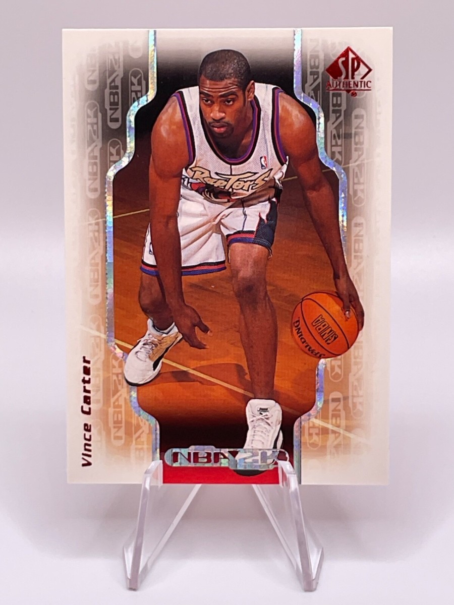 Vince Carter 1998-99 SP Authentic NBA 2K #2K5 Rookie RC HOF