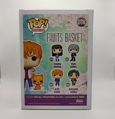 Funko Fruit Basket Pop! Animation Kyo With Cat Vinyl Figure #888
