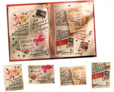 Singapore 1995 30th Ann of independence SS + 4v MNH