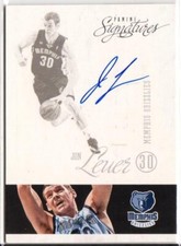 2012-13 Panini Signatures Basketball Rookie Auto Jon Leuer #54 (AU, RC)