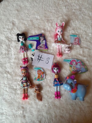 Enchantimals Dolls  accesories Bundle x 4 Hedda, Sancha, Bree, Prue P47