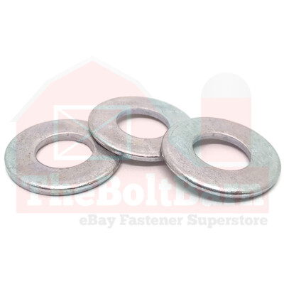 #ad M12 Class 10 Hardened Flat Washers Zinc Clear Pick Quantity $75.29
