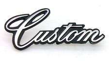NEW "Custom" Rear Trunk Script Deck Lid Emblem Trim / For 68-69 SKYLARK USA MADE