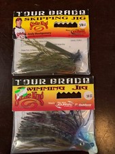 SKIPPING & SWIMMING JIG tour grade 3/8oz. fishing bait/lure Lot x2pk Strike King
