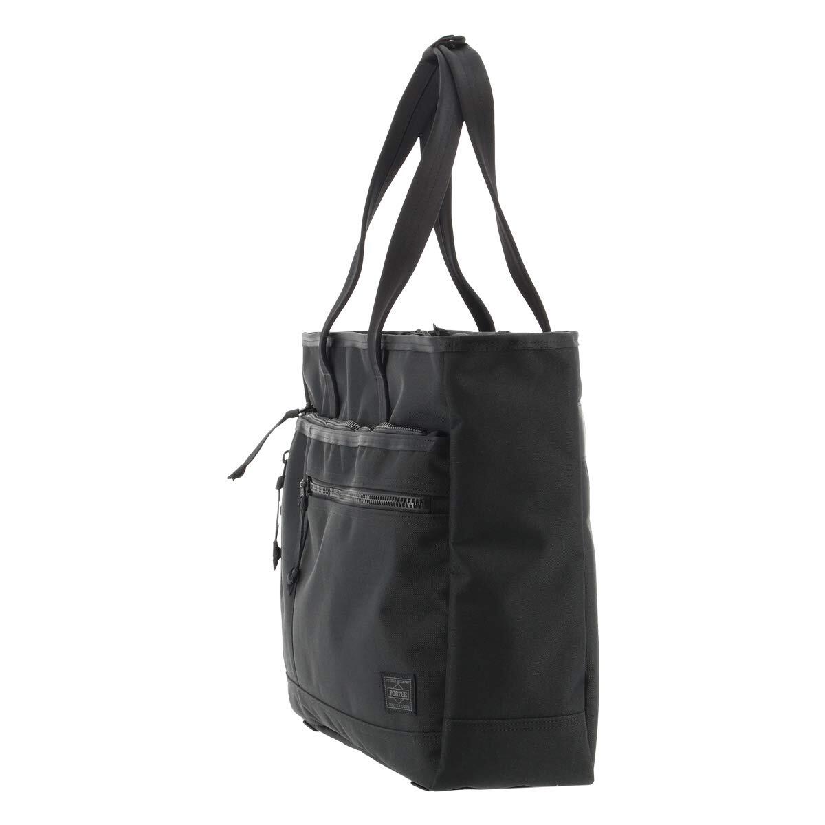 Yoshida PORTER INTERACTIVE TOTE BAG Black 536-16155 Made in JAPAN
