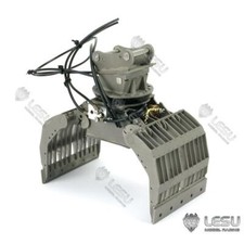 Metal 1/14 Selector Grab Grapple for LESU PC360 RC Hydraulic Excavator Digger