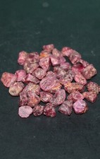Ruby Rough top quality luster Raw Ruby Gemstone AAA Red Ruby crystals 50 Cts lot