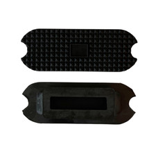 AJ Tack Stirrup Iron Rubber Pads, Black