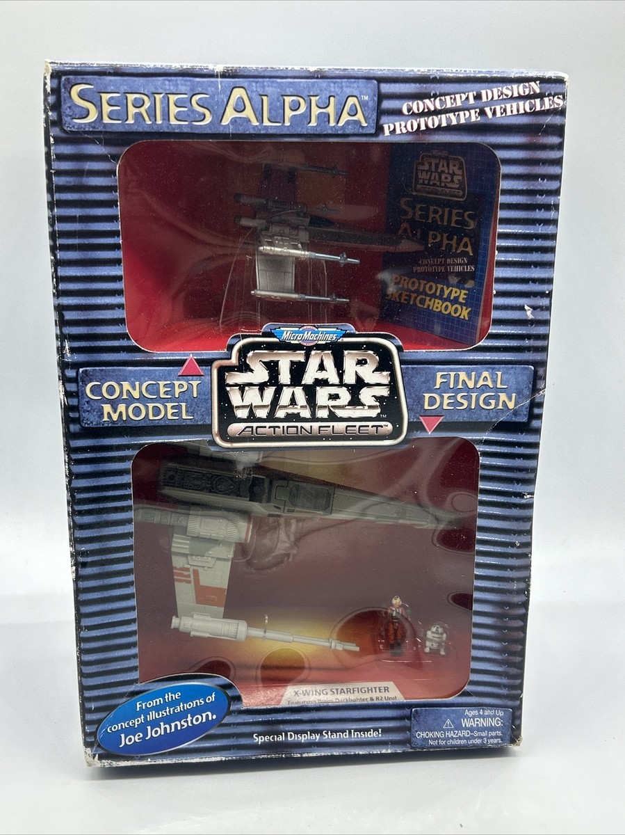 Star Wars Micro Machines Action Fleet Alpha X-Wing Starfighter