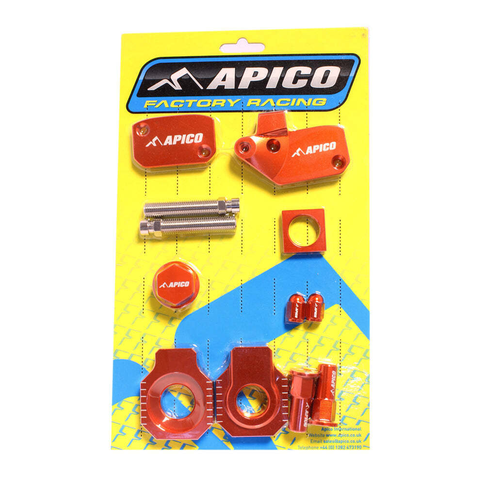 Apico Factory Bling Pack Pack KTM SX-F250 06-10, EXC-F250 06-10 Orange
