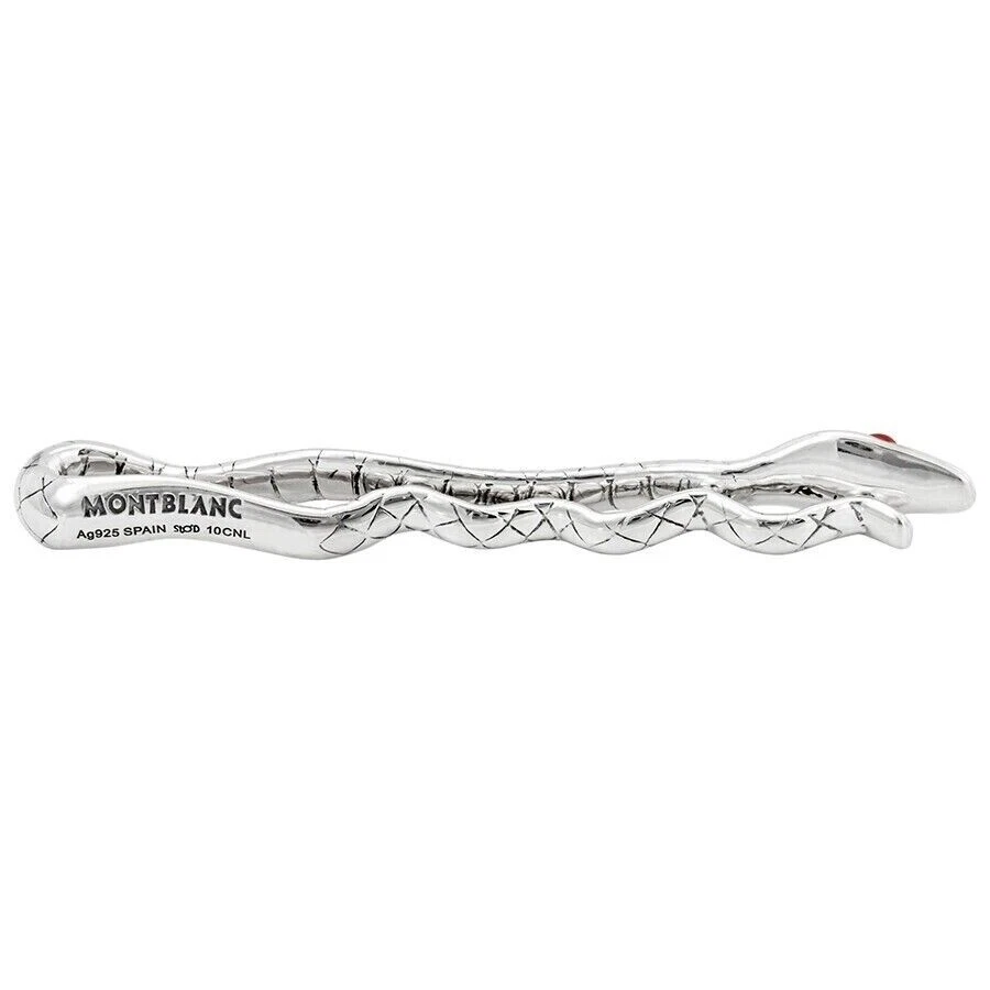 MontBlanc Snake Serpent Collection 925 Sterling Silver Tie Bar Clip MB £495 - Image 2 of 4