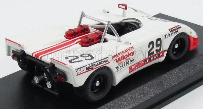 MODELLINO AUTO STATICO BEST PORSCHE 908/2 FLUNDER #29 24H LE MANS 1971 1/43 - Immagine 2 di 4