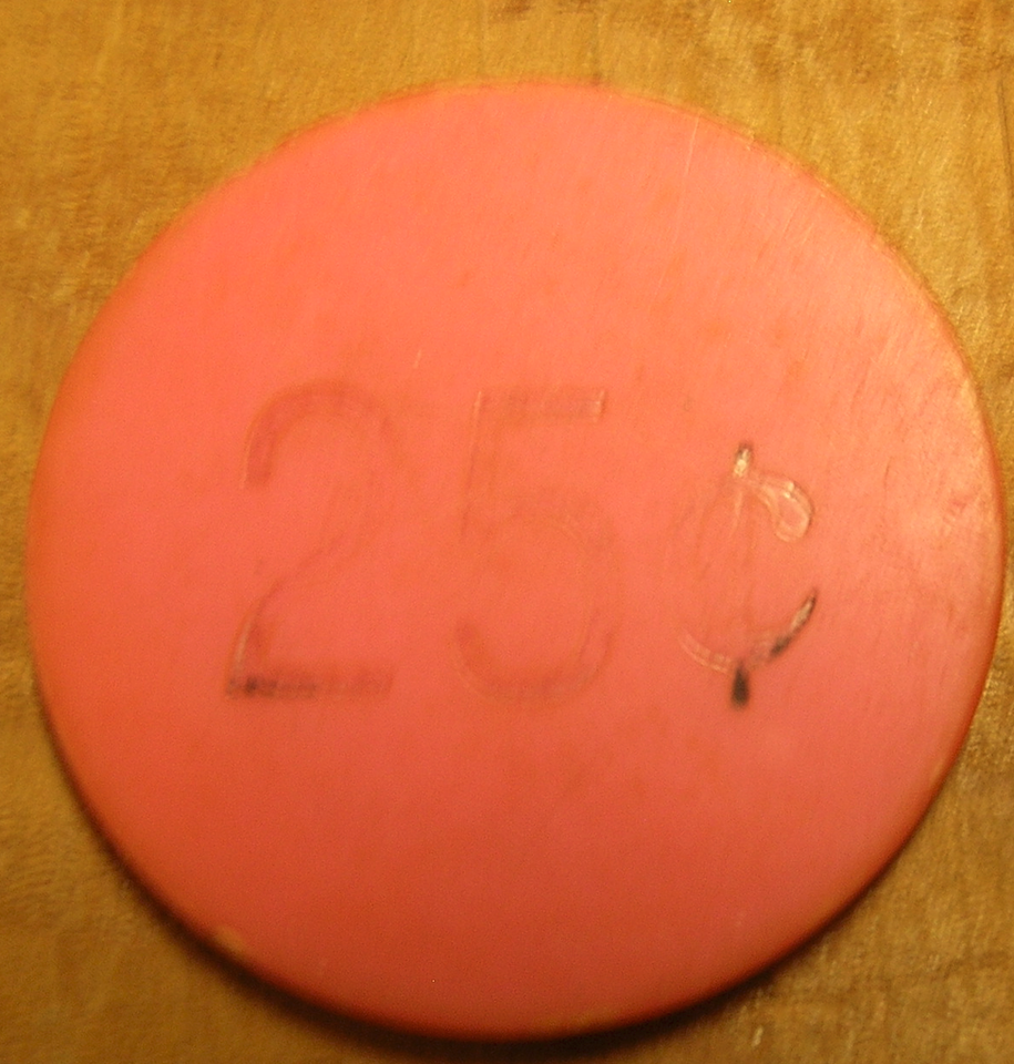 Vintage Plastic Bar Token CEDARS CAFE, FERNDALE, WA Here is a plastic