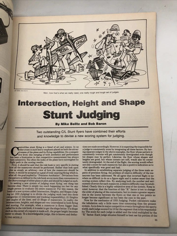 Flying Models Magazine July 1982 R/C Planes Boats Cars Piper Pawnee Brave Foto 3 de 4