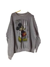 DISNEYLAND BY HANES XL PULLOVER SWEATSHIRT WITH MICKEY MOUSE