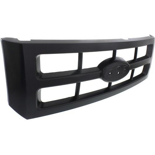 Replacement Grille Assembly For 2008-2012 Ford Escape - Black Painted Shell With Chrome Insert