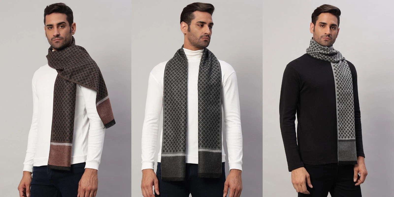 Men Winter Warm Wool Scarf Plaid Check Wraps Scarves Cashmere Reversible Scarves
Opens in a new wind