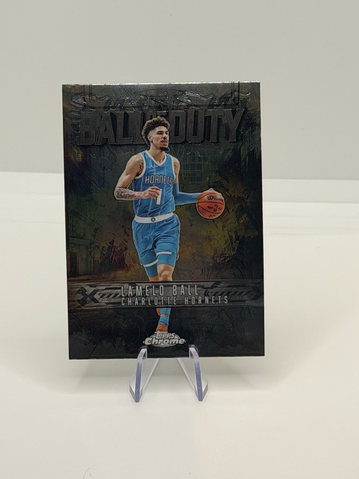 Lamelo Ball 2025-26 Topps Chrome Ball Of Duty No. BD-13 Hornets