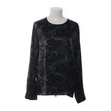 Equipment Femme, Bluse, Größe: M, Q691-E315, Grau/Mehrfarbig, Seide #a7R