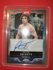 TOPPS UFC CHROME  2025 PAYTON TALBOTT  AUTO .