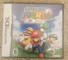 Super Mario 64 DS Nintendo DS Case Manual Inserts No Game
