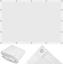 Syhood Archery Backstop Arrow Netting Target Block 6 x 10 ft, White 