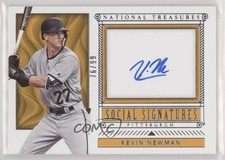 2019 Panini National Treasures Social Signatures 76/99 Kevin Newman Auto hg6