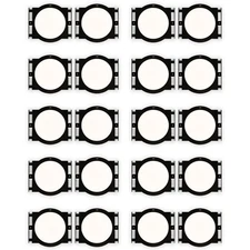 Theater Solutions RK6C In Ceiling Rough In Kit for 6.5" Speakers 10 Pair Pack