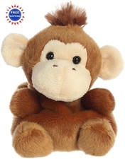 Stuffed Animal Boomer Monkey 5 Inch Aurora Adorable Palm Pals Pocket-Sized Play