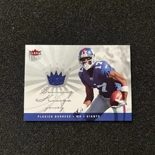 2006 Fleer Ultra Scoring Kings Plaxico Burress Patch SP RARE Giants
