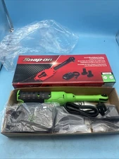 Snap-On CTR817GGK2 14.4V 1/4" Drive MicroLithium LongNeck Ratchet Kit Green