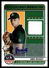 2023 Panini Stars & Stripes JAMIE BROOKES AFRICA WORLD CUP AUTO 30/72 U18-JB