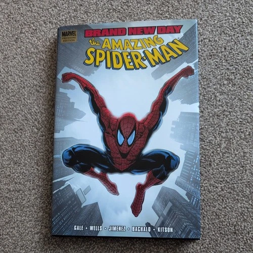 Amazing Spider-Man, Vol 2: BRAND NEW DAY. Signed by ANDY LANNING & PHIL JIMENEZ