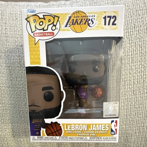 Funko Pop! Vinyl: LeBron James NBA Los Angeles Lakers Basketball #172 Figure