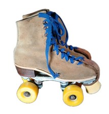 Riedell Jogger Sure-Grip Tan Suede Leather Ro...