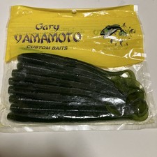 9 pcs Gary Yamamoto 8 inch Curly Tail Worm Watermelon