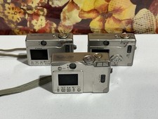 Lot Of 3 Digital cameras Canon S200 - S230 - S300 ELPH - For Parts Or Repair