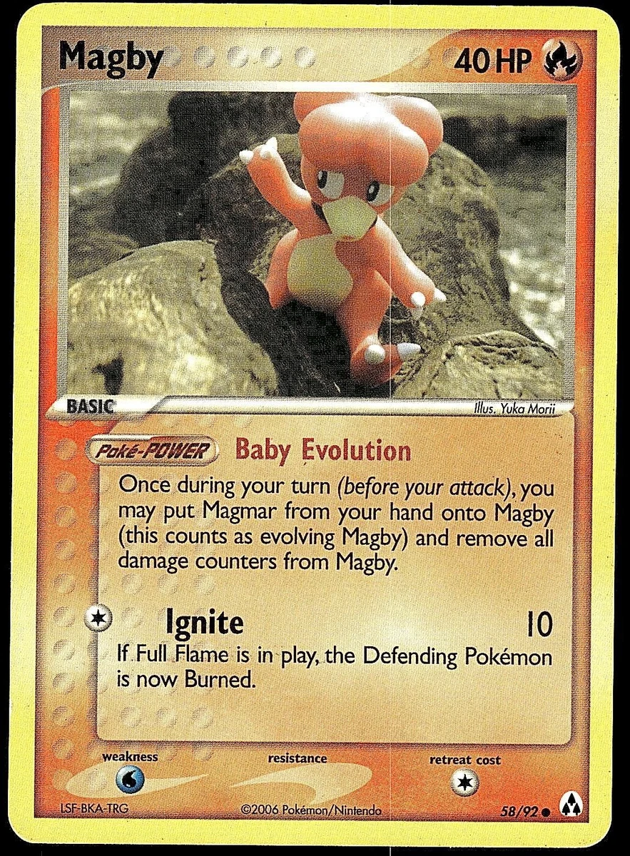 magby pokemon card value Pokemon Single Card NEO GENESIS (1st Edition)