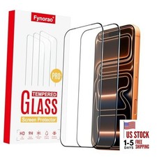 2-Pack Matte Glass Screen Protector for iPhone 17 Pro Max, Anti-Glare Matte