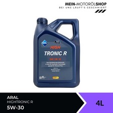 Aral HighTronic R 5W-30 Mercedes MB 226.51 Renault RN0720 Motoröl 4 Liter